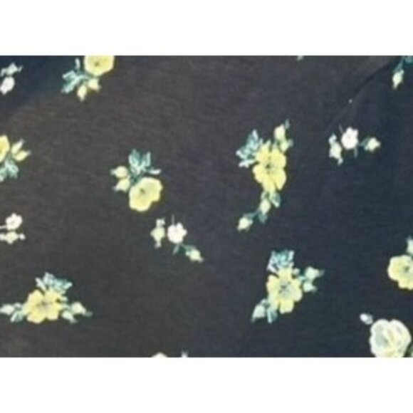 (5 for $25) H&M Black & Yellow Jersey Turtleneck Top NWOT - Picture 8 of 8